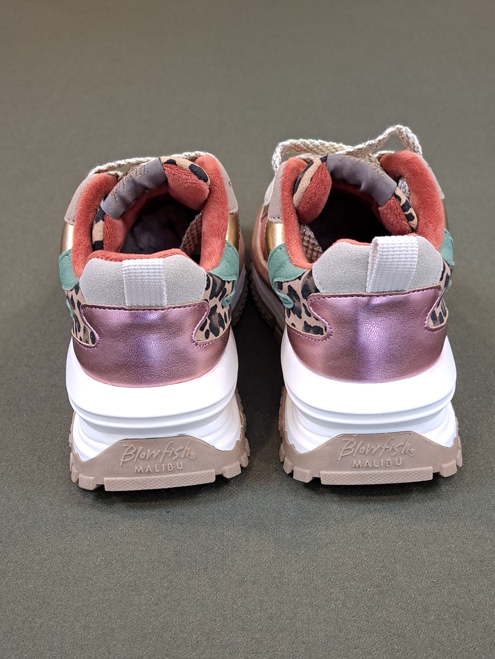 Blowfish Malibu Leo Sneaker - Color: Leopard Suede - Size: Women 6 - Picture 5 of 10